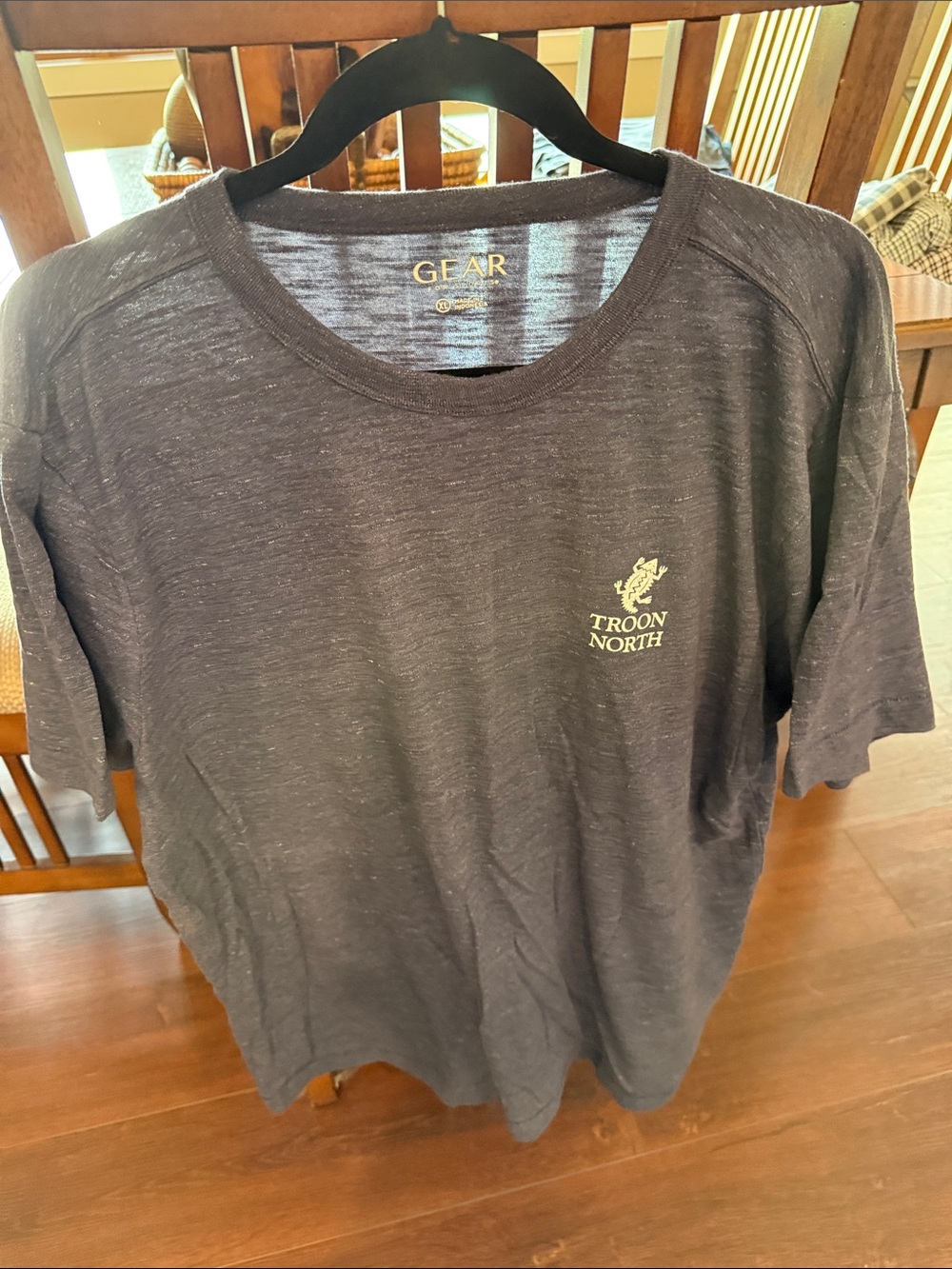 Troon North Blue  Logo Crewneck Tee